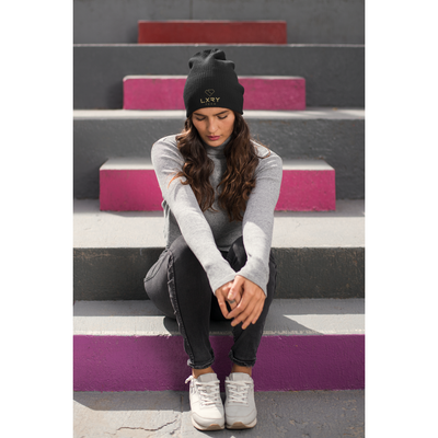 LXRY Embroidered Beanie
