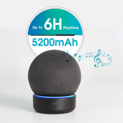 Portable Docking Station For Alexa Smart Speaker