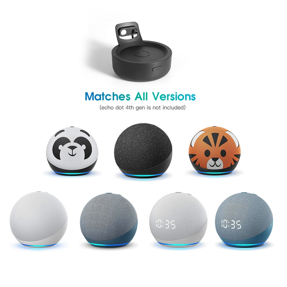 Portable Docking Station For Alexa Smart Speaker